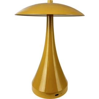 Vienna Genopladelig Bordlampe - Karry Gul