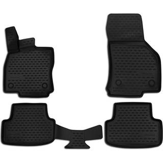 Gummimåtte sæt med kant - SEAT Leon 5F 2012->