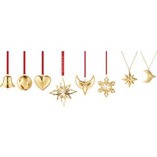 2024 Gavesæt, 8 stk., Georg Jensen, Messing belagt med 18 kt. guld