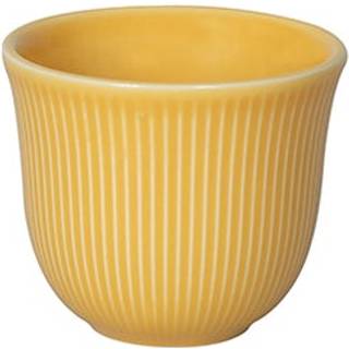 Loveramics Embossed 80ml tasting kop - Yellow