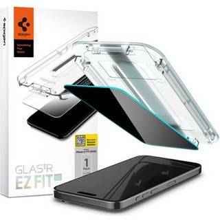 Spigen Glass tR EZ Fit HD Privacy 1 Pack - iPhone 15 Pro Max