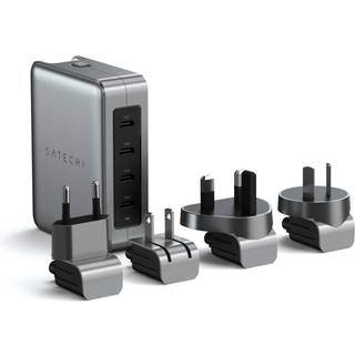 Satechi 145W USB-C GaN PD Travel Charger 4 x USB-C - Space Grey