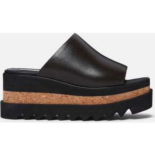 Stella McCartney - Sneak-Elyse Platform Sandals, Woman, Ebony black, Size: 37