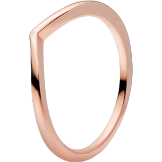 Pandora Rose Gold Shining Wish Ring - Ring Size 48