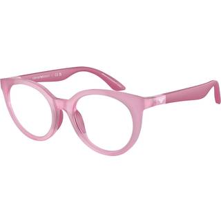 Emporio Armani Børn EK3007 6133 Optiske stel Injiceret Rosa Transparent Pantos Normal