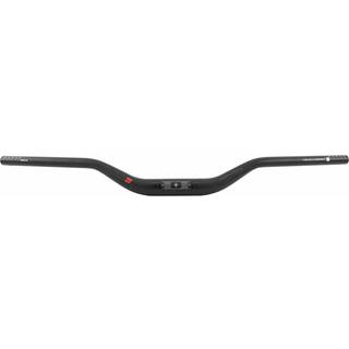 Ergotec low riser bar 15 i MTB Ø31,8 mm 780 mm bred safety level 6 sort