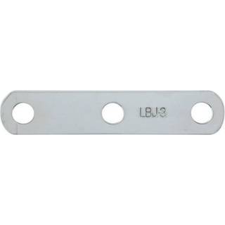 Klemplade BEP Marine Link Bar Pro Installer Joiner 3-way, M8 + M8, 123 x 25 mm