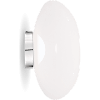 Melt Surface Væglampe Opal/sølv LED Ø50 - Tom Dixon - Hos Lampeagenten