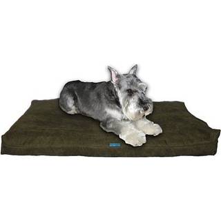 Fem diamantkollektion strimlet hukommelsesskum ortop?disk seng med aftagelig vaskbar d?kning og vandt?t indre stofmedium (37-tommer-til-27-tommer