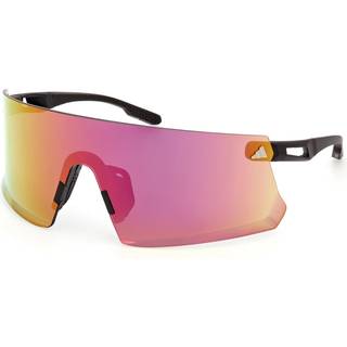 Adidas Sport Unisex SP0090 ADIDAS DUNAMIS 02Z Solbriller Injiceret Sort Violet Maske Normal