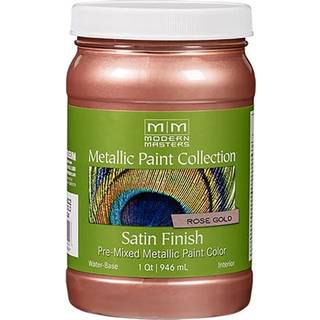 Rust-Oleum Modern Masters Metallic Paint Rose Gold 6 Oz.
