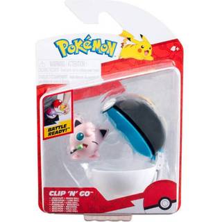 Pokemon Clip n Go figursæt - Jigglypuff og Moon Ball