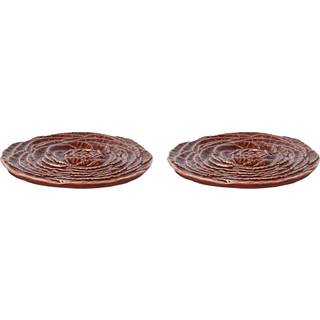 Byon Veggie glasbrik Ø10 cm 2-pak Vinrød