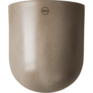 DBKD Cut væghængt krukke beige X-large 24 cm