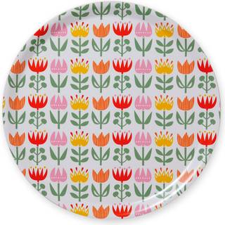 Klippan Yllefabrik Tulip rund bakke Ø33 cm Multi