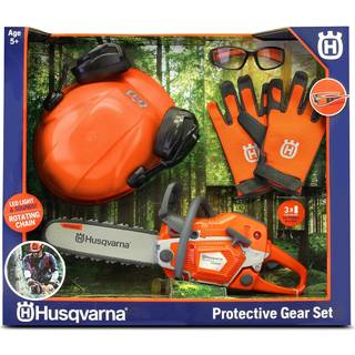 Husqvarna Legetøjskædesav 550XP med beskyttelsesudstyr -