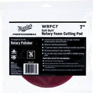 Meguiar's 7 """" Soft Buff Rotary Foam Finishing Pad WRFF7 - Professionel Rotary Finishing Pad til p?f?ring af voks og fugemasse - Skumapplikatorpu