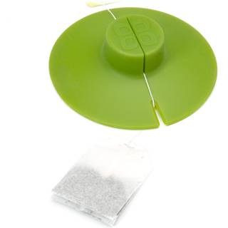 Primula Buddy Silicone Tea Bag Holder Let at bruge og rodfri opvaskemaskine Safe 4,25-tommer gr?n