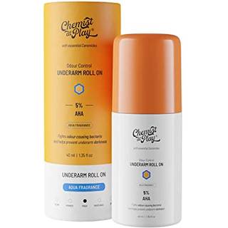 Kemiker ved leg underarm roll-on med 5% mælkesyre 1% Mandelinsyre forhindrer lugt lyser hud og eksfolierer underarm langvarig aqua duft alkohol o