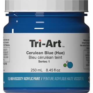 Tri-Art High Viscosity akrylfarve 250 ml Cerulean Blue Hue