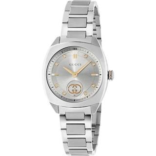 Gucci YA142510 Kvinders Sølv Ur