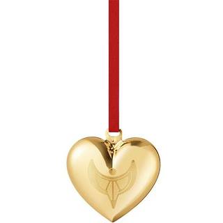 Georg Jensen jul 2024 julehjerte forgyldt