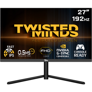TWISTED MINDS FLAT GAMING MONITOR 27" FHD - 192Hz -> Forventet levering: 1-2 hverdage