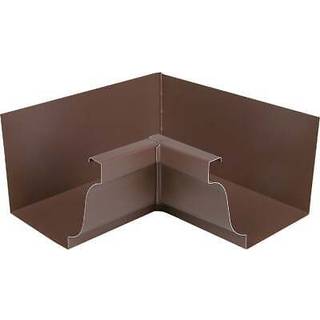Amerimax Home Products 1920119 4-tommer galvaniseret inde i miter Brown