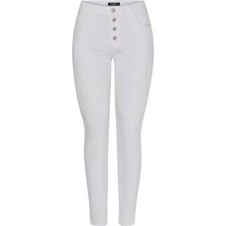 Marta Du Chateau dame jeans Emma 2563-11 - White - S
