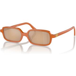 Miu Miu MU11ZS 11V40D 51 Solbriller Kvinder Orange - Full Opaque Turmeric Orange - 51mm