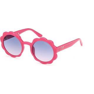 Guess Unisex GU00127 72Z Solbriller Injiceret Rosa Violet Rund Normal