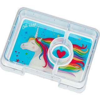 Yumbox Indsatsbakke - Minisnack Tray - 3 rum - Magical Unicorn