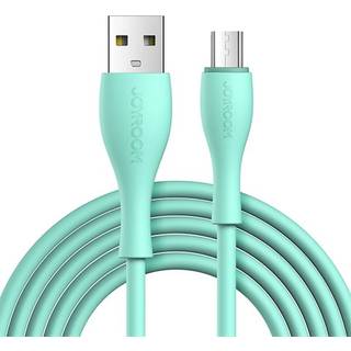 Joyroom USB-kabel USB til MicroUSB 3A 2m - Grøn