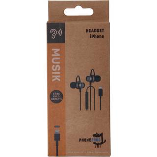 Headset med lightning stik