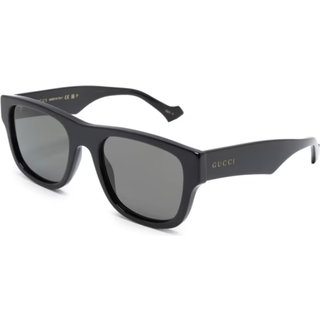 Gucci GG1427S 002 53 Solbriller Mænd Black - Black - 53mm