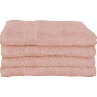 Bambus badehåndklæde - 70x140 cm - Lys Rosa - Bambus/bomuld - Frotté håndklæde fra Excellent By Borg