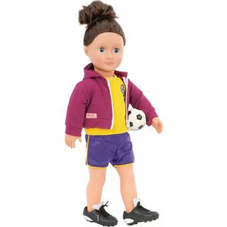 Vores generation af dukke -teamspiller Doll Soccer Outfit 18 """"