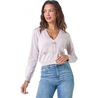 Roman Shimmer Diamante Cardigan med knap46