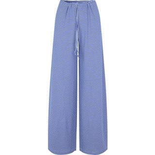NPS Nova Pants Fine Stripe - Klein/Ecru - Nørgaard på Strøget - Stribet Size 1