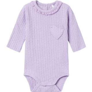NAME IT Langærmet Body Jilise Purple Rose