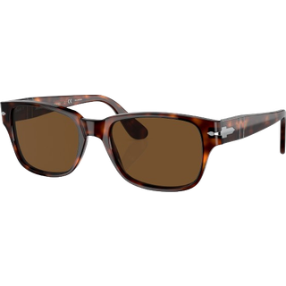 Persol Mand PO3288S 24/57 Solbriller Acetat Skildpadde Brun Firkantet Polariseret