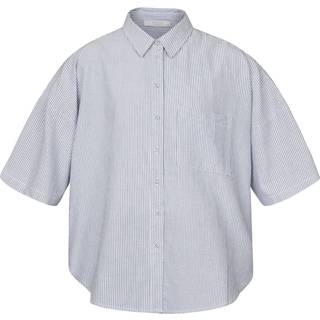 SisterS Point - Ella-n.sh4 - Bluser og skjorter til kvinder - Blue/white - M/L