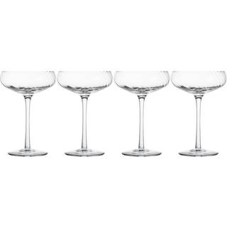 Opacity champagneglas 30 cl, klar, 4-pack