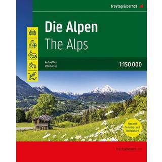 Alps road atlas