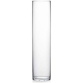 WGV -cylindervasebredde 6 """" H?jde 26 """" Klar h?j glasbeholder Terrarium lysestager til bryllupscenterpiece Party Event hjemmekontorindretning 1