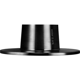ester & erik ester & erik udendørs lysestage large 32,3 cm Black