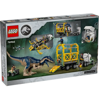 LEGO Jurassic World Dinosaurmissioner: Allosaurus-transportvogn 76966 (På lager i butik)