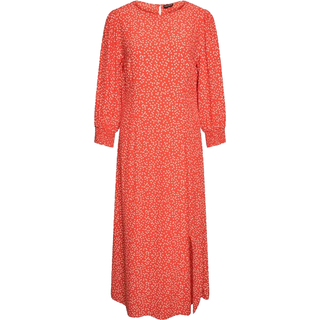Pcsui 3/4 Sleeve Midi Dress
