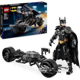 LEGO DC Super Heroes 76273 Byg selv-figur af Batman og Batpod-motorcyklen