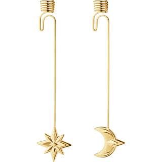 Georg Jensen CC Lyseholdere 2024 Stjerne og Måne (2 stk.) Guld